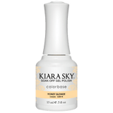 Kiara Sky All In One Gel Nail Polish - G5014 HONEY BLONDE G5014 