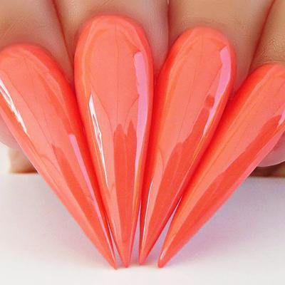 Kiara Sky Dip Nail Powder - D490 ROMANTIC CORAL D490 