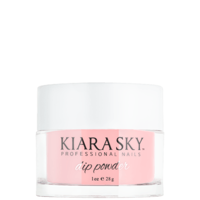 Kiara Sky Dip Nail Powder - D523 TICKLED PINK D523 