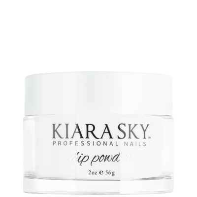 Kiara Sky Dip Nail Powder - Pure White 2oz KSD2ozPW 