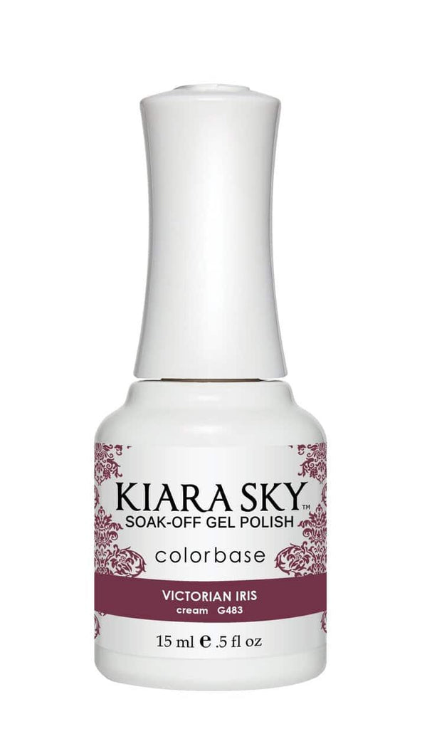 Kiara Sky Gel Nail Polish - G483 VICTORIAN IRIS G483 