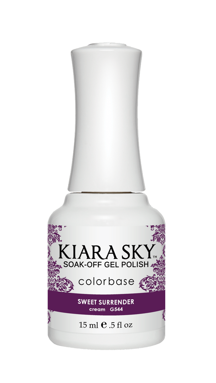 Kiara Sky Gel Nail Polish - G544 SWEET SURRENDER G544 