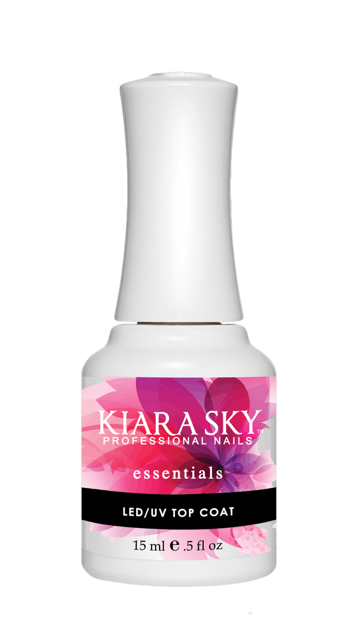 Kiara Sky Gel Nail Polish - LED/UV Top Coat GLEDUVTOP01 