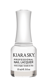 Kiara Sky Nail Lacquer - N623 MILKY WHITE N623 