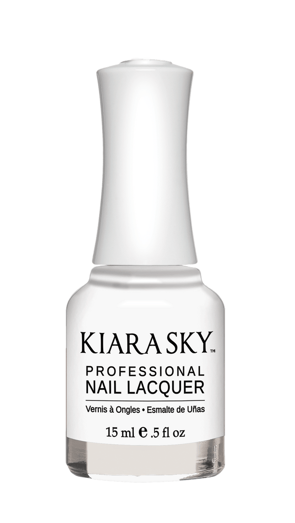 Kiara Sky Nail Lacquer - N623 MILKY WHITE N623 